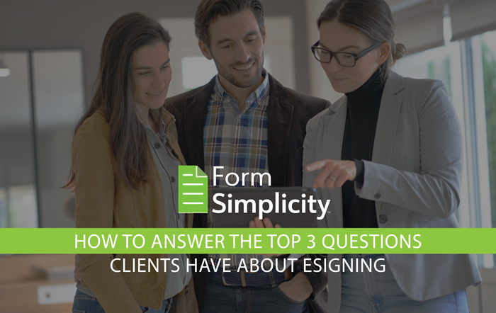 How to Answer the Top 3 Questions Clients Have About eSigning Image
